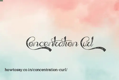 Concentration Curl