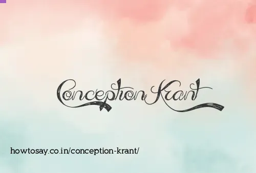 Conception Krant