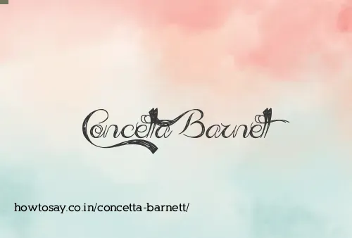 Concetta Barnett