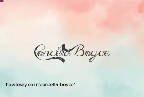Concetta Boyce