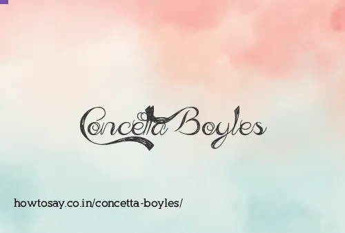 Concetta Boyles