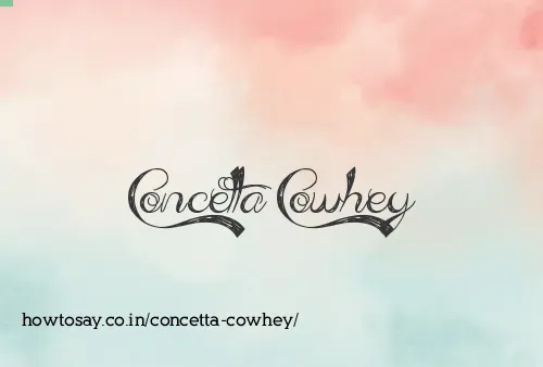 Concetta Cowhey
