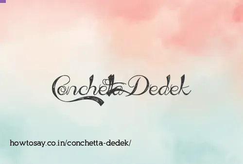 Conchetta Dedek