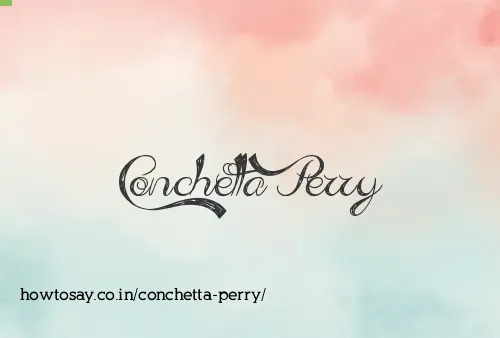 Conchetta Perry