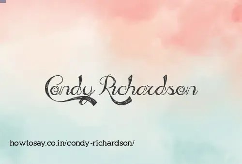 Condy Richardson