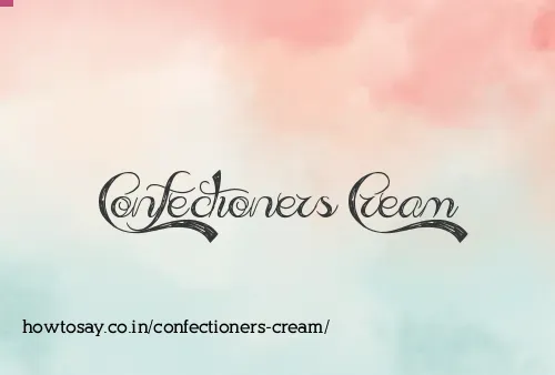 Confectioners Cream