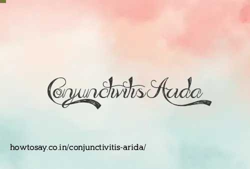 Conjunctivitis Arida