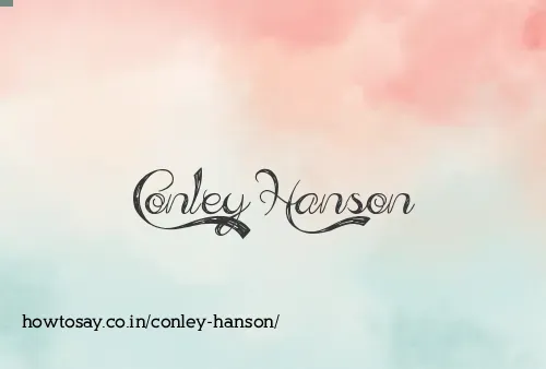 Conley Hanson