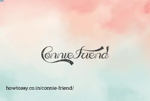 Connie Friend