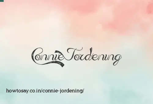 Connie Jordening