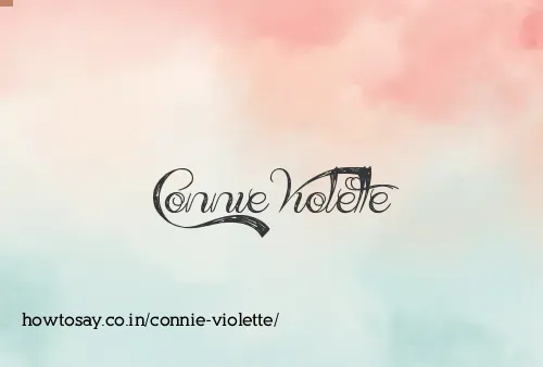 Connie Violette