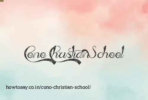 Cono Christian School