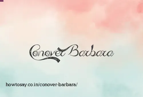 Conover Barbara