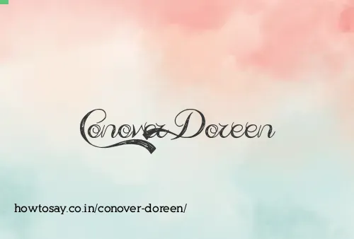 Conover Doreen