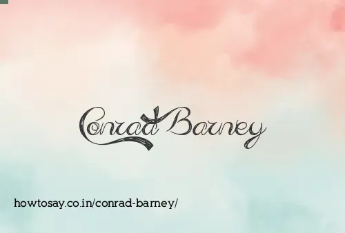 Conrad Barney