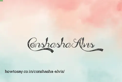 Conshasha Alvis