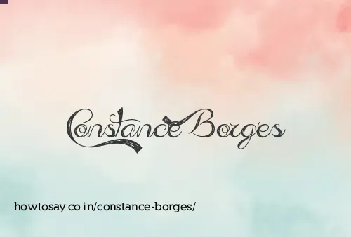 Constance Borges