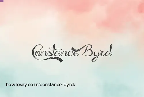 Constance Byrd
