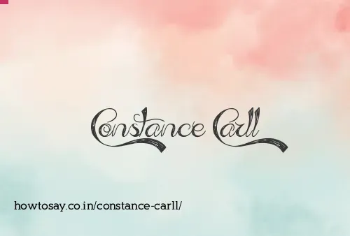Constance Carll