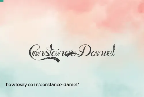 Constance Daniel