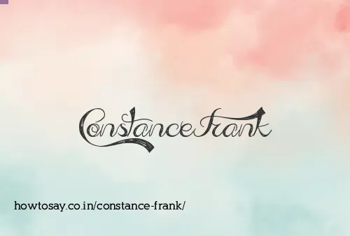 Constance Frank