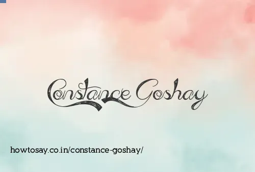Constance Goshay