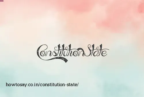 Constitution State