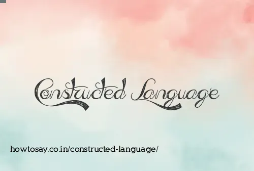Constructed Language