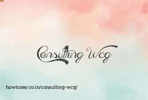 Consulting Wcg