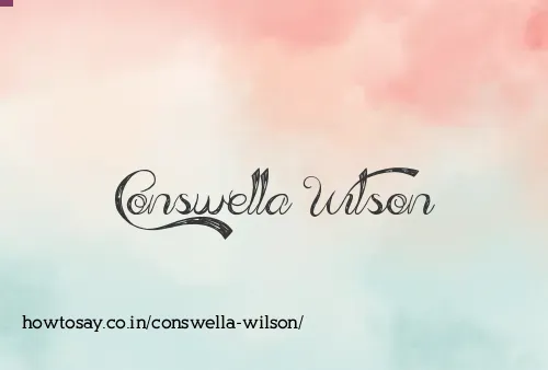 Conswella Wilson