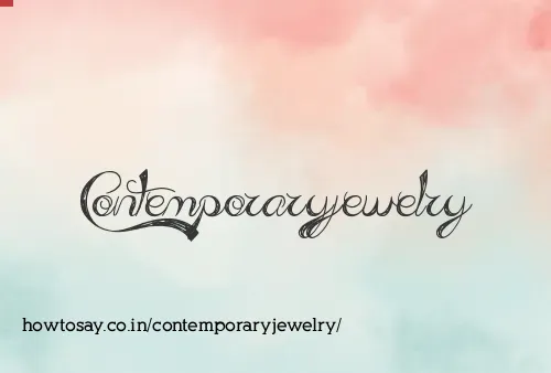 Contemporaryjewelry