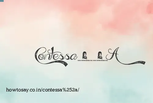 Contessa*