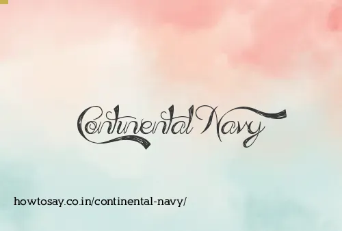 Continental Navy