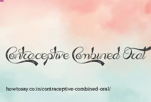 Contraceptive Combined Oral