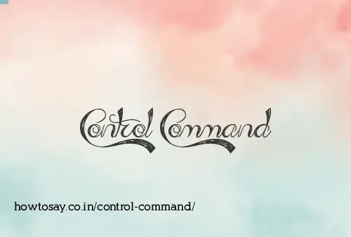 Control Command