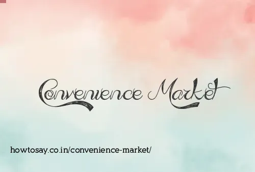 Convenience Market