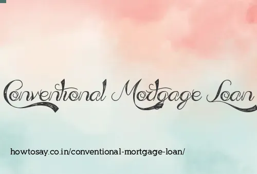 Conventional Mortgage Loan