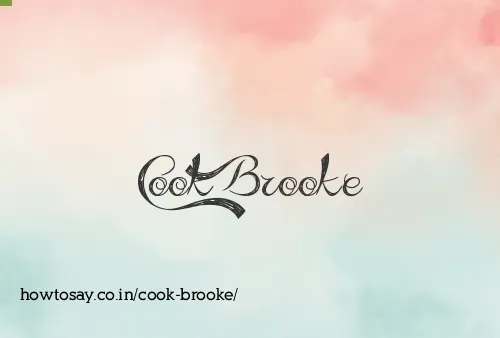Cook Brooke