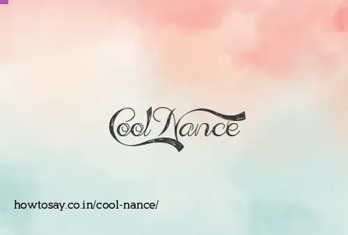 Cool Nance