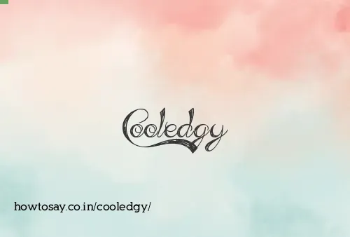 Cooledgy