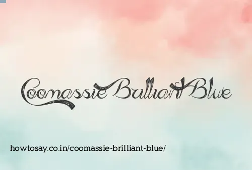Coomassie Brilliant Blue