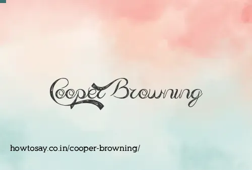 Cooper Browning