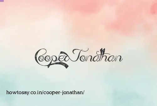Cooper Jonathan