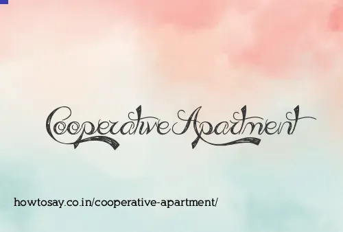 Cooperative Apartment