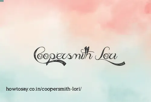 Coopersmith Lori