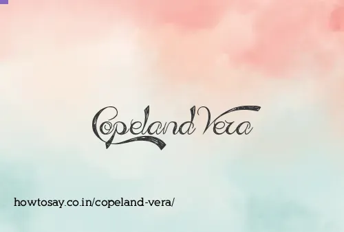 Copeland Vera