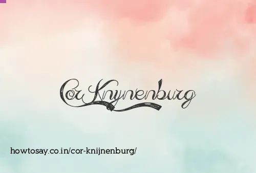 Cor Knijnenburg