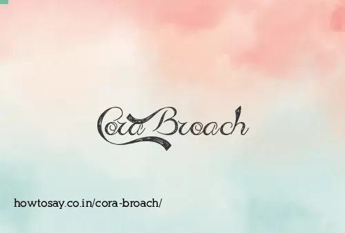 Cora Broach