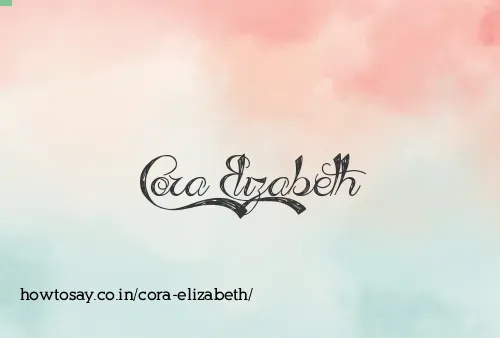 Cora Elizabeth
