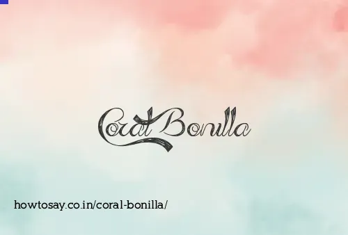Coral Bonilla